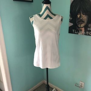Classic White J Crew Tank. NWOT never worn.